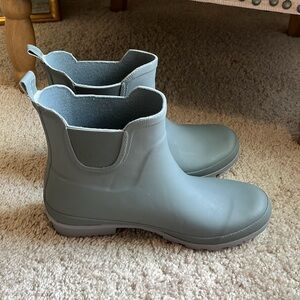 Corky gray yikes rain boots